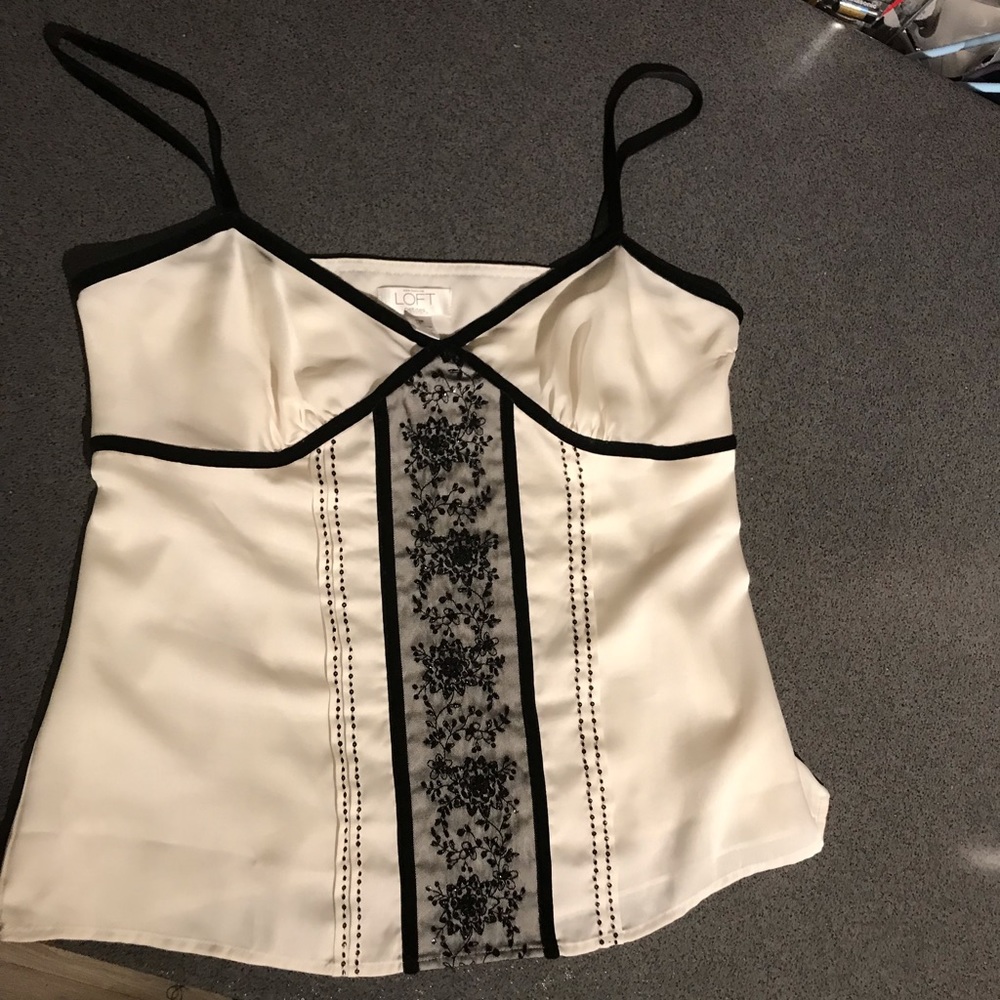 Ann Taylor Loft  formal tank top